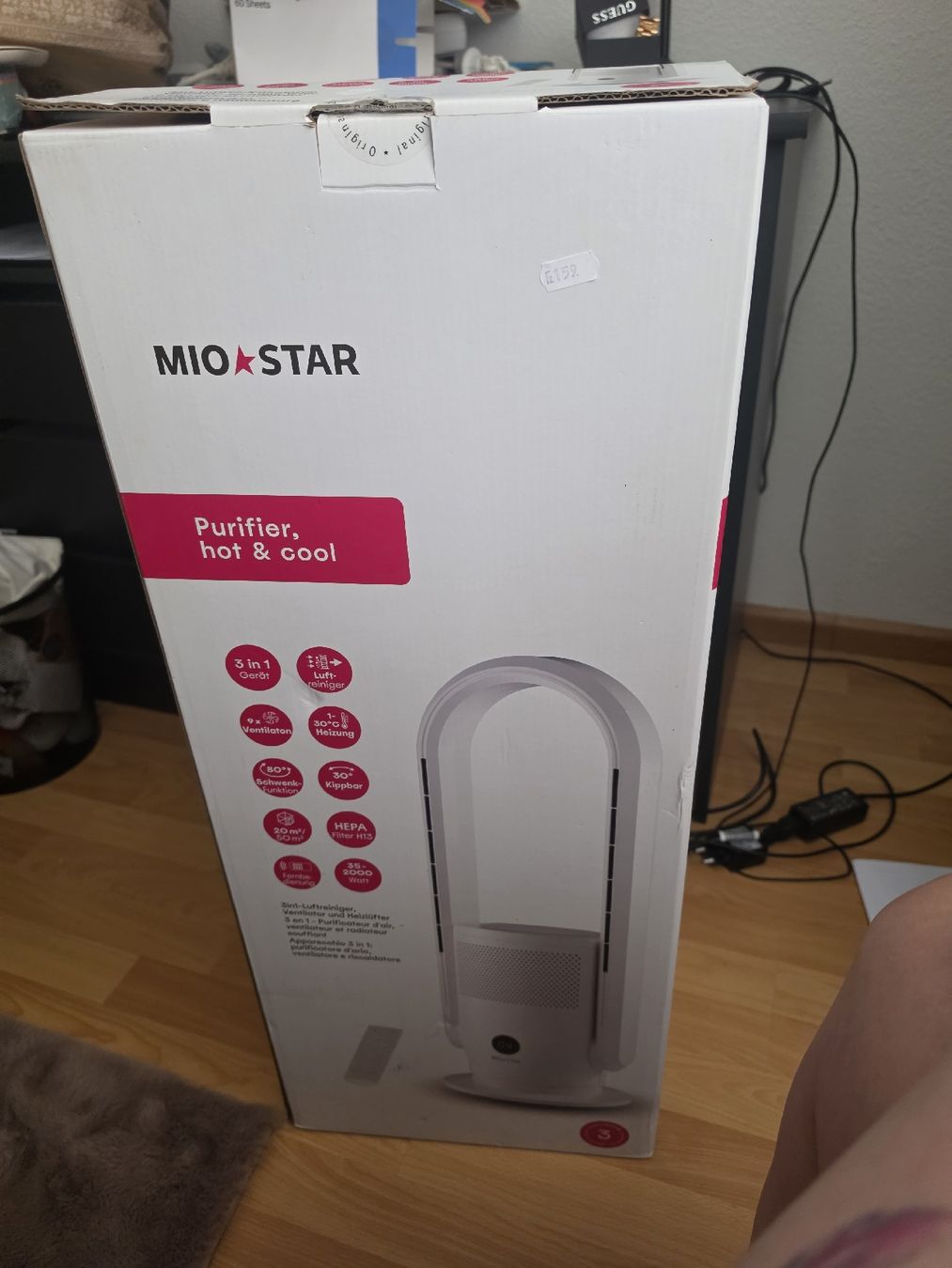 Purificatori d'aria: MIOSTAR Luftreiniger Purifier hot & cool neu – Nuovo e nell'imballaggio originale da Bubendorf venduto da Tawalch 1