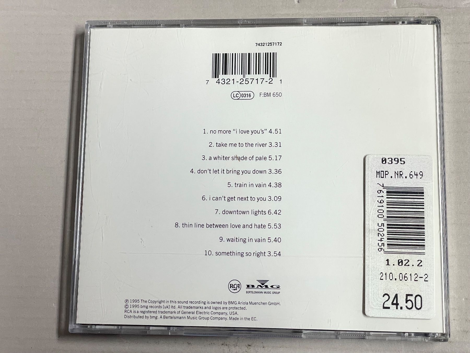 CD: Annie Lennox-Medusa – Usato da Muri b. Bern venduto da AdidasCollector 1