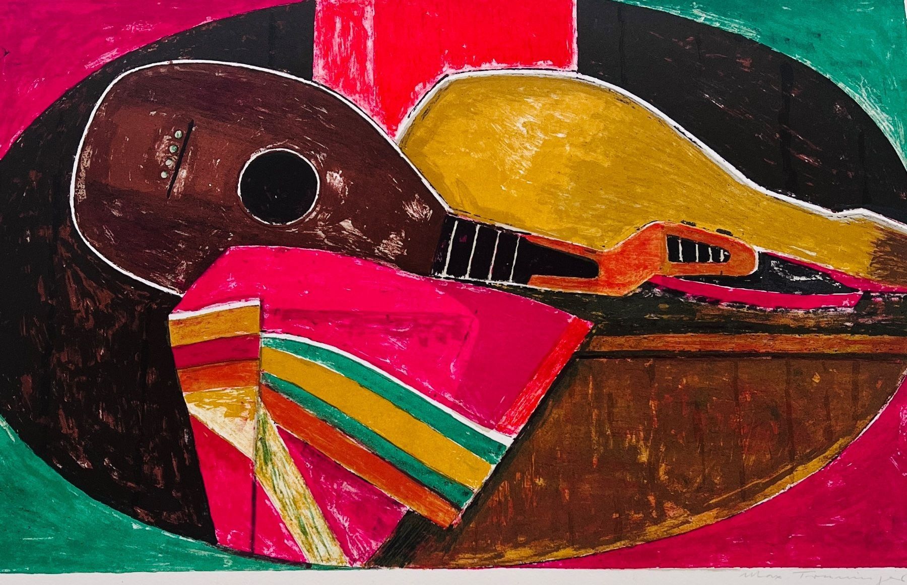 Grafiken & Lithographien: Max Truninger 1910-1986 Litho handsigniert   nummeriert – Gebraucht aus Gersau von grafik-kunst 2