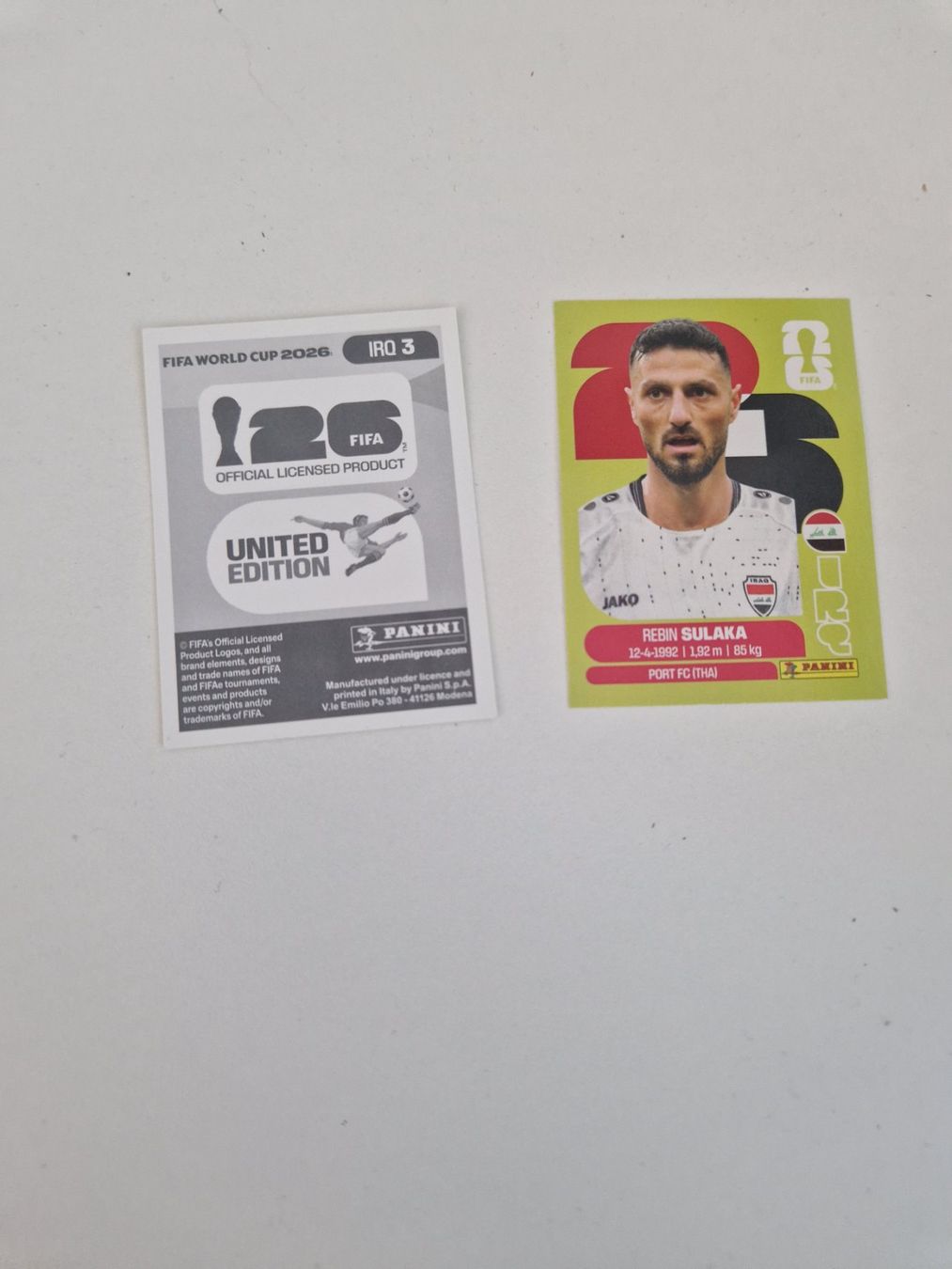 Panini Carte collezionabili: Panini Sticker IRQ3 – Nuovo (secondo la descrizione) da Stüsslingen venduto da white_angel86