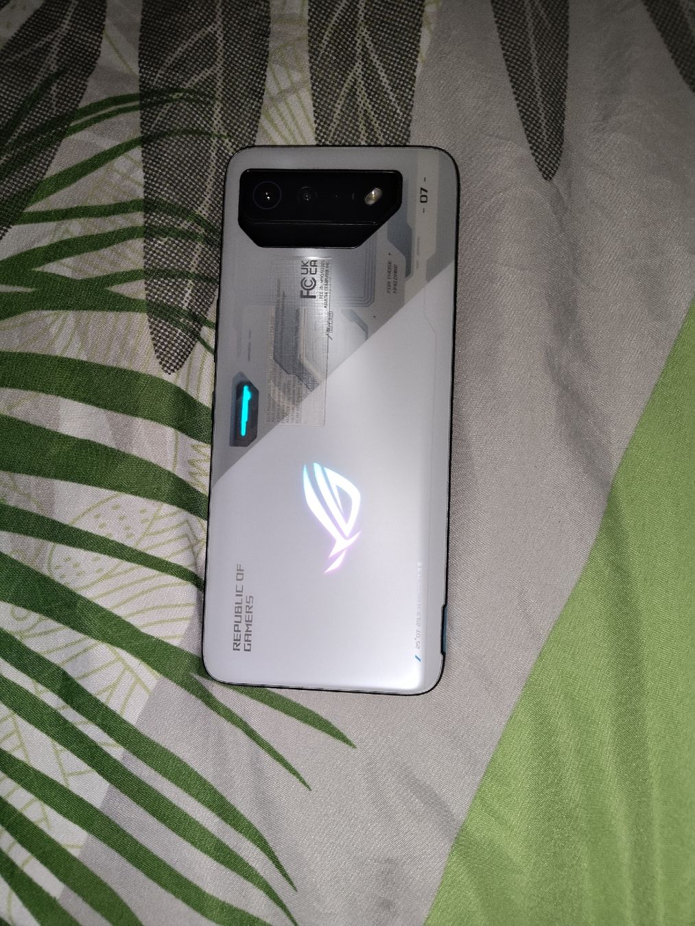 Asus Telefoni cellulari / Smartphones: ASUS ROG Phone 7 weiss + Cooler – Usato da Dietikon venduto da Alphaleks 3