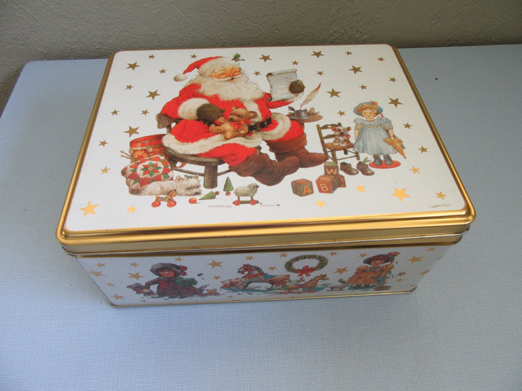 Tutte le decorazioni: Weihnachtsbox Blech/Alu – Usato da Uitikon Waldegg venduto da Smeragol