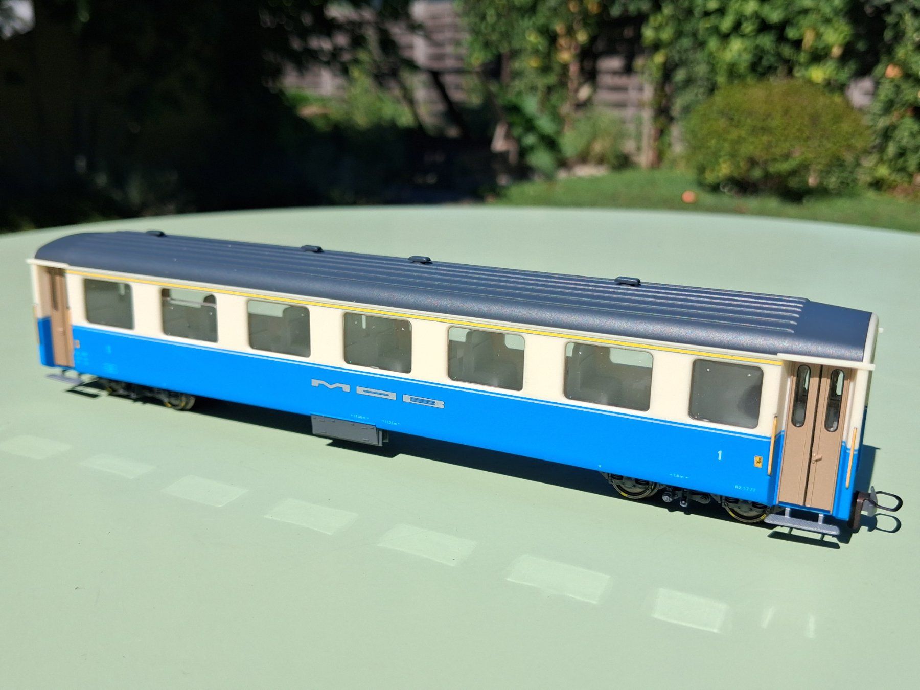 Bemo Modelleisenbahnen: Bemo H0m MOB A107 3292317 – Gebraucht aus Cheyres von Thiele 1
