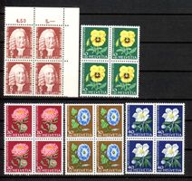 1958, Pro Juventute, Viererblöcke, SBK 28.– **