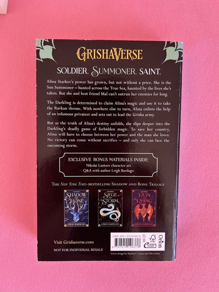 Libri: Grishaverse Trilogie - Shadow and Bone – Usato da Wangen b. Olten venduto da Eyluelgoek 3