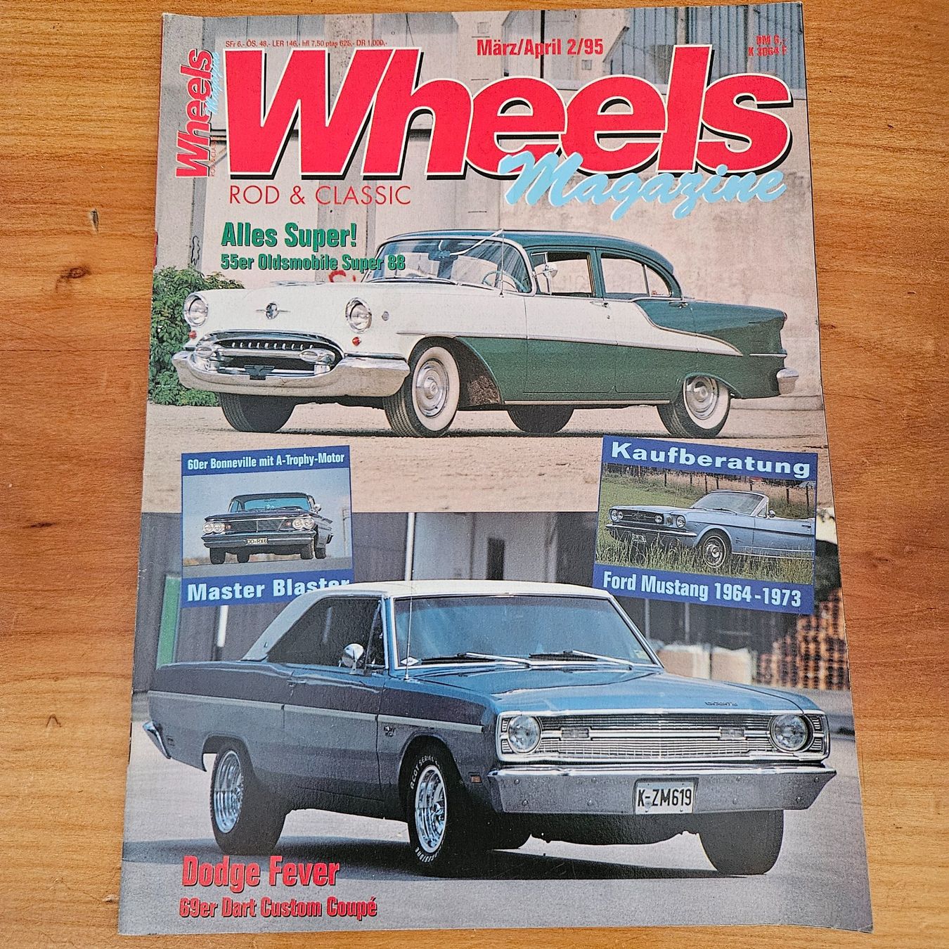 Riviste & Magazine: 6 Stück Wheels Magazine Rod & Classic1995 – Usato da St.Gallenkappel venduto da RocknSkull 4