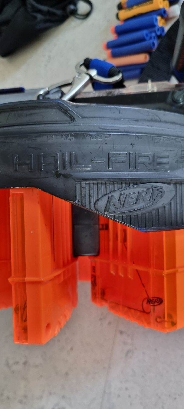 Nerf Spielzeuge: Nerf Hail Fire, defekt – Defekt aus Bülach von Nilpferd02 1