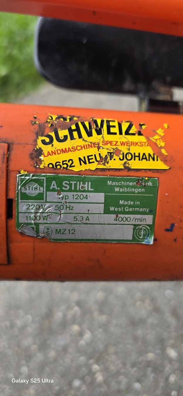 Stihl Seghe: Stihl Elektrokettensäge E10 – Usato da Buchs SG venduto da MATGEOMAR 2