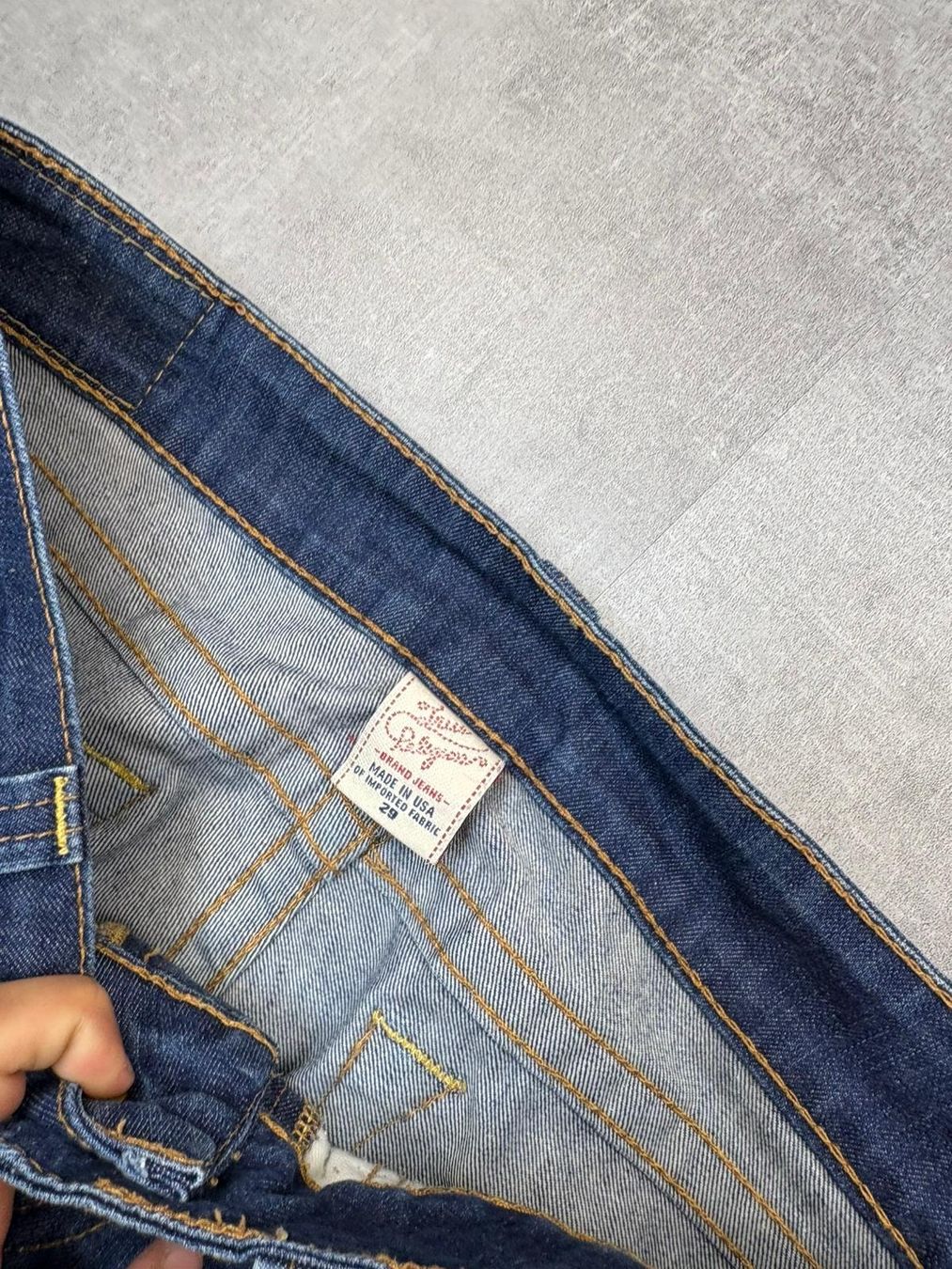 True Religion Jeans: True Religion Bootcut Flared Jeans - Grösse M/29 – Nuovo (secondo la descrizione) da Werdenberg venduto da hase.vintage 3