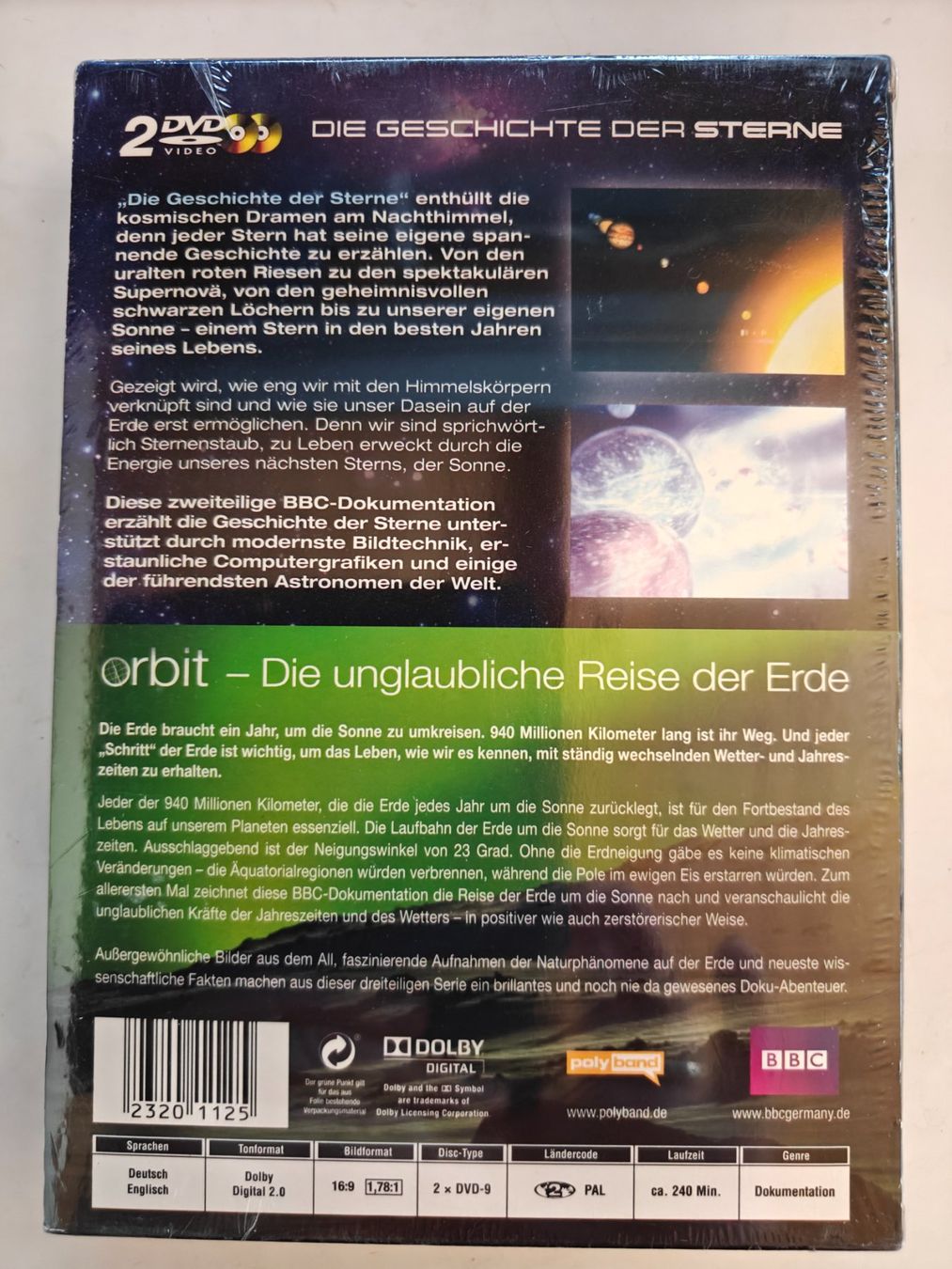 Alle DVDs: Die Geschichte der Sterne – Neu und originalverpackt aus Filzbach von Sabenasi 1