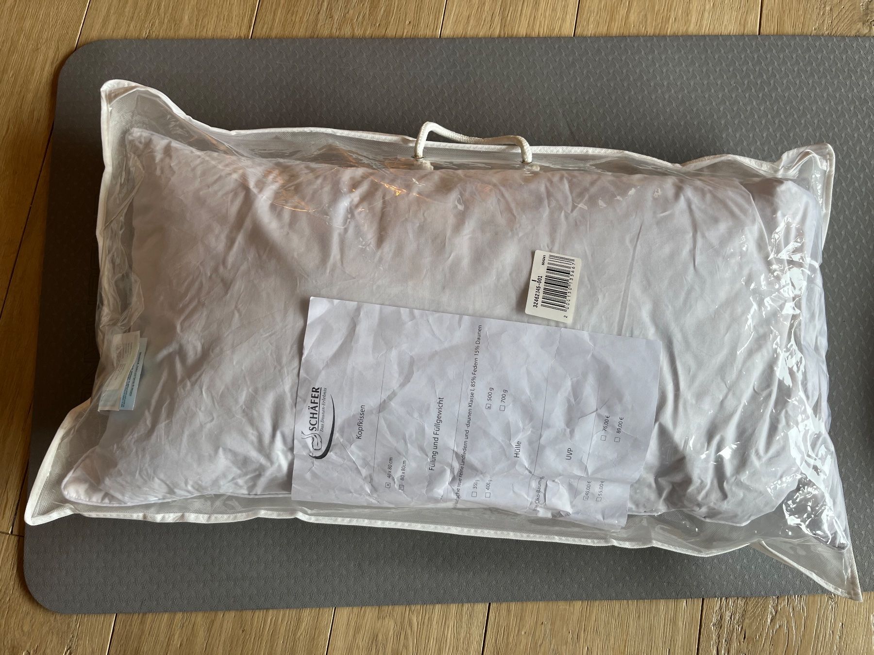 Kissen: Cuscini Schäfer vera piuma - 2 PEZZI – Neu und originalverpackt aus Pontresina von cli_g8qv 1