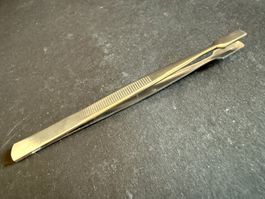Flache Pinzette, Briefmarkenpinzette