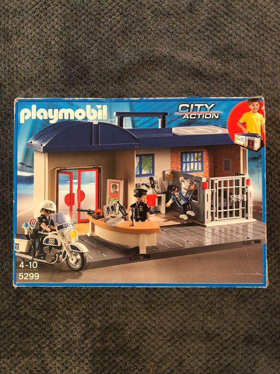 Playmobil - Commissariat de Police Transportable