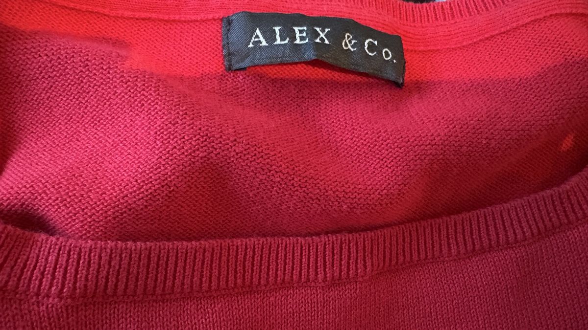 Maglioni & Felpe: ALEX & CO Schicker Damen Kurzarm Strick Pullover Rot M Gr 38 – Usato da Rheinfelden venduto da nad_6hrl 2