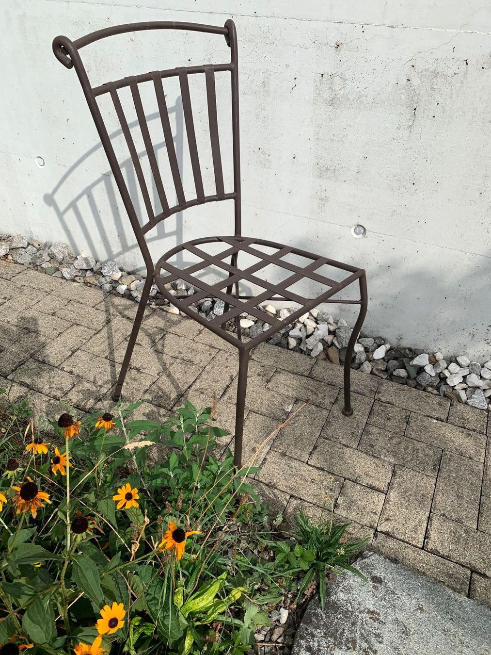 Chaises: Deko Gartenstuhl Rostoptik – D'occasion à Wohlen AG par cvo_7l2k