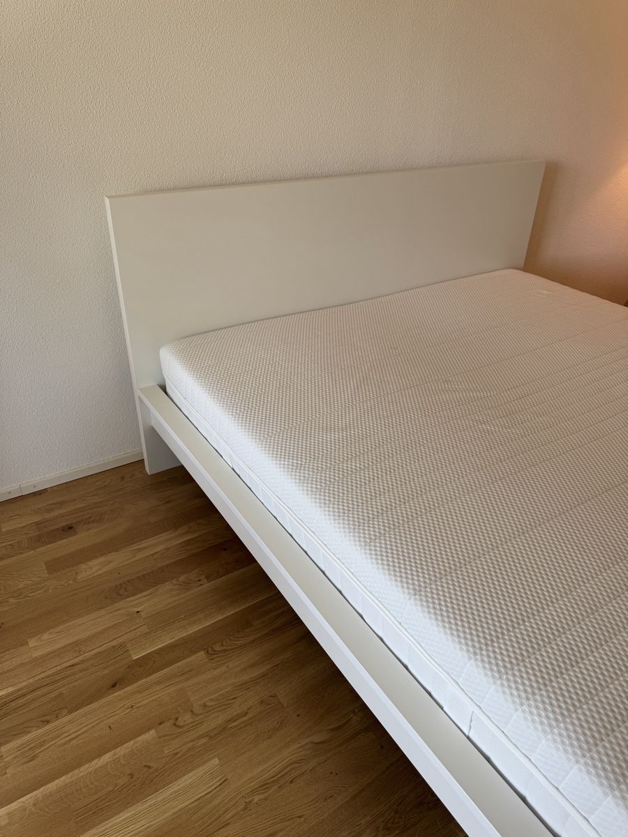 Ikea Letti: IKEA Malm Bett Weiss mit Lattenrost 180cm – Nuovo (secondo la descrizione) da Zug venduto da Katenths 7