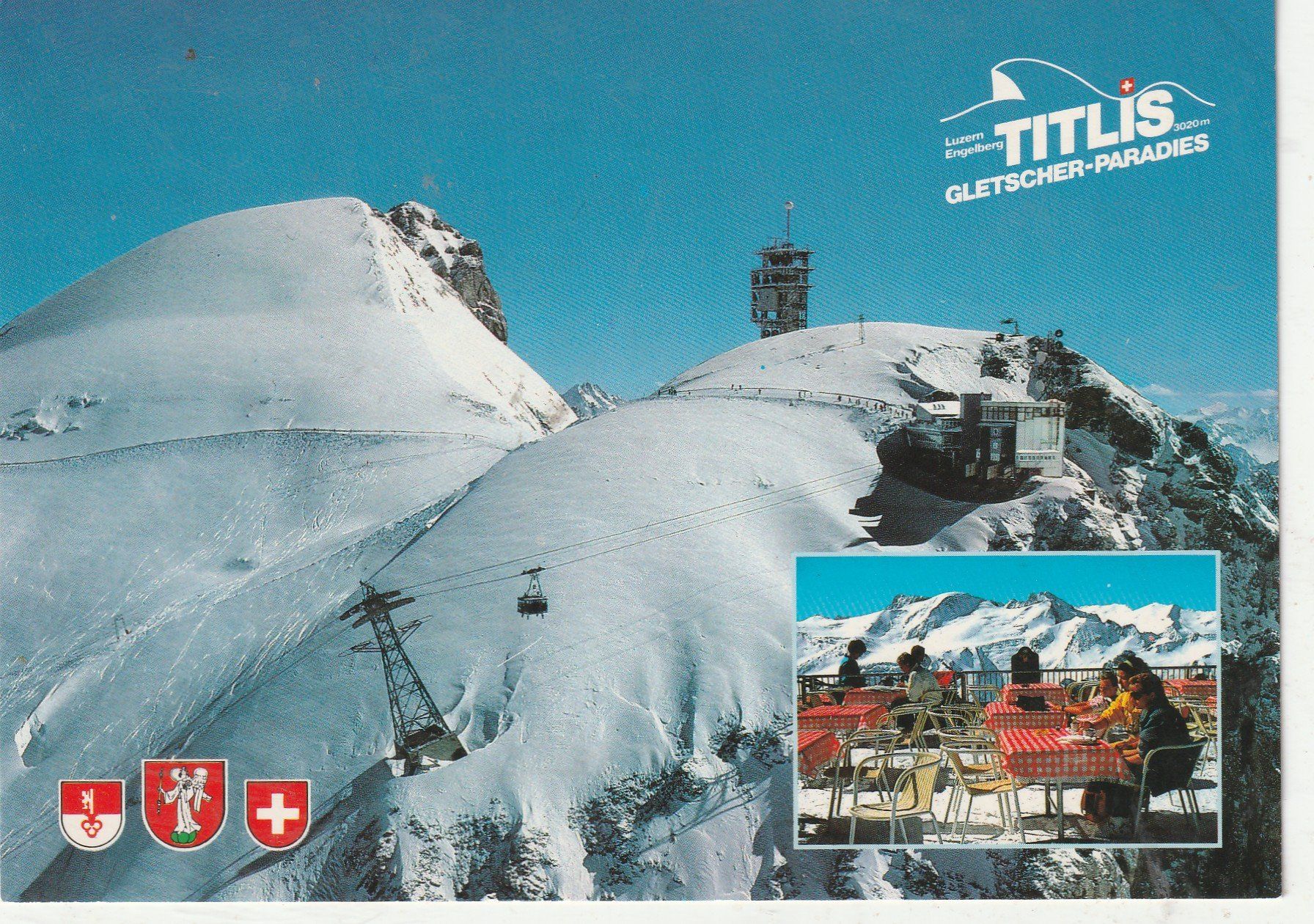 Ansichtskarten: Engelberg - Tittlis – Gebraucht aus Lumbrein von made02