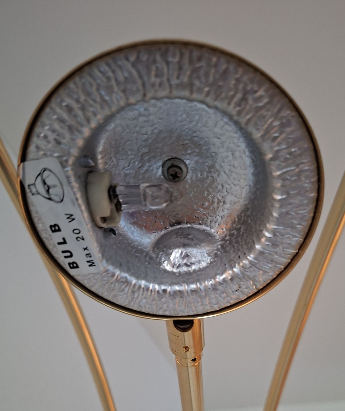 Lampade: Stehlampe Bogenlampe 5 Arme Messing – Usato da Pfäffikon ZH venduto da enderby01 2