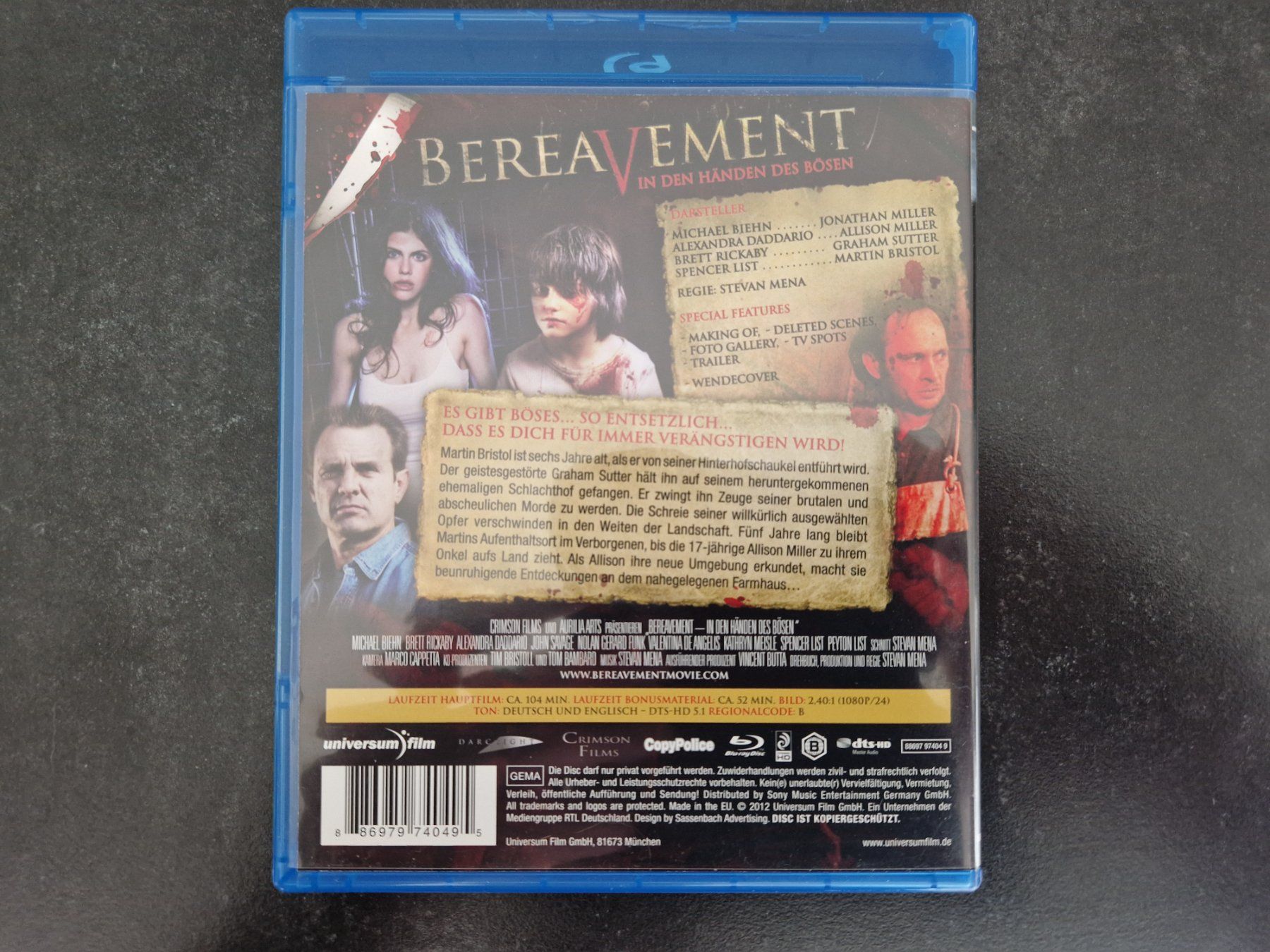 Tutti i DVDs: Bereavement Blu-Ray Topzustand – Usato da Buchs SG venduto da Herc01 2