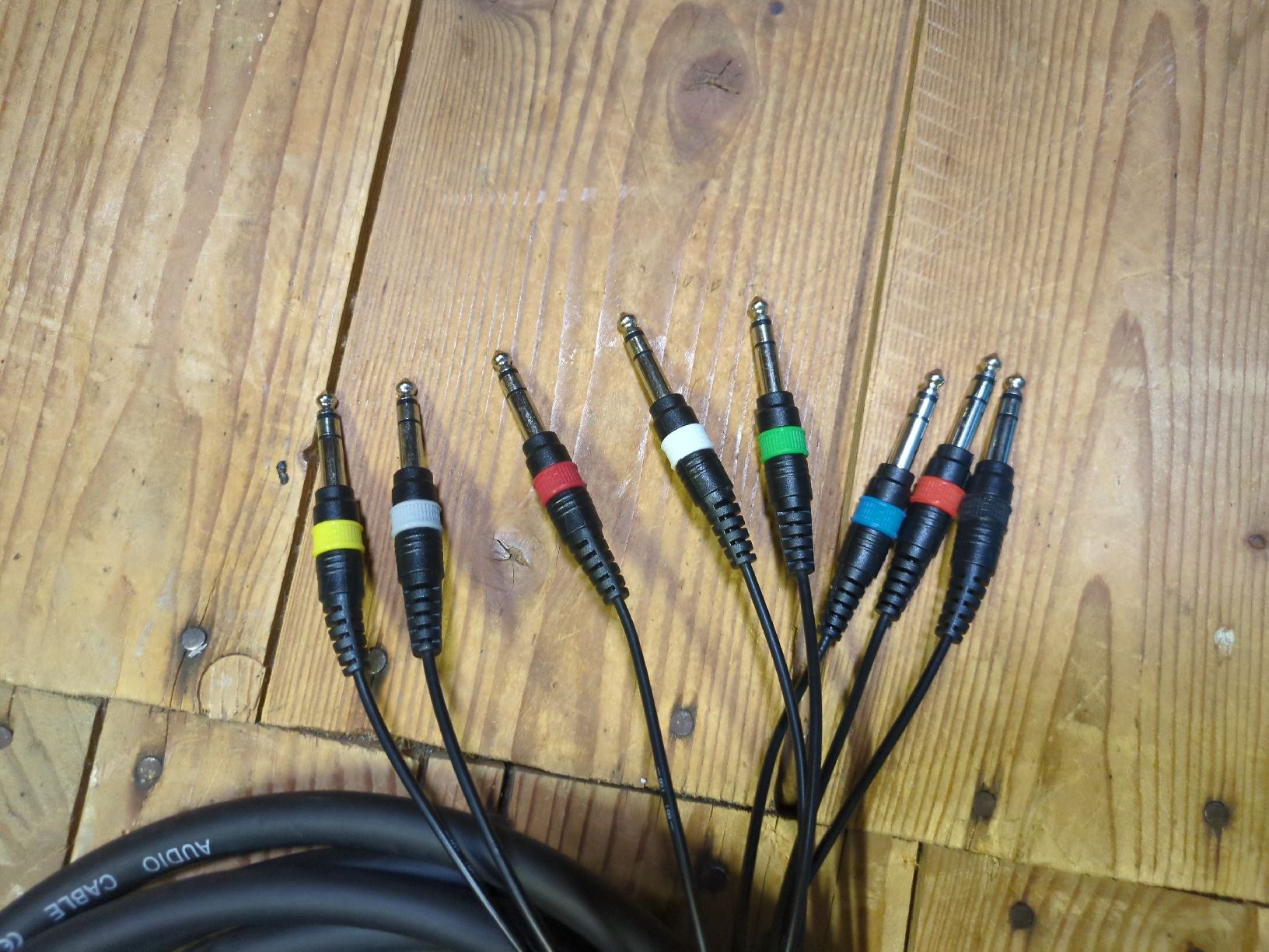 Kabel: 8fach Multicore symmetrisch 6m – Gebraucht aus Aarau von grisu0212 1