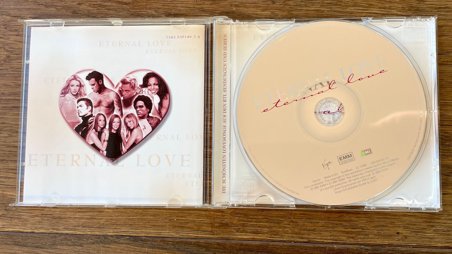 CD: Eternal Love - Diverse Interpreten - CD – Usato da Pontresina venduto da il-bain 2