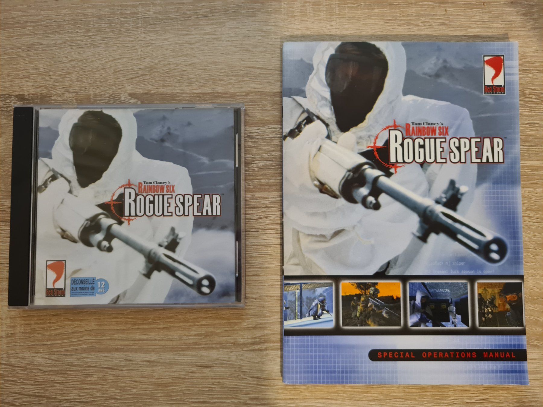 Spiele: Rainbow Six Rogue Spear (French) + Manual - PC – Gebraucht aus Carouge GE von Gasco