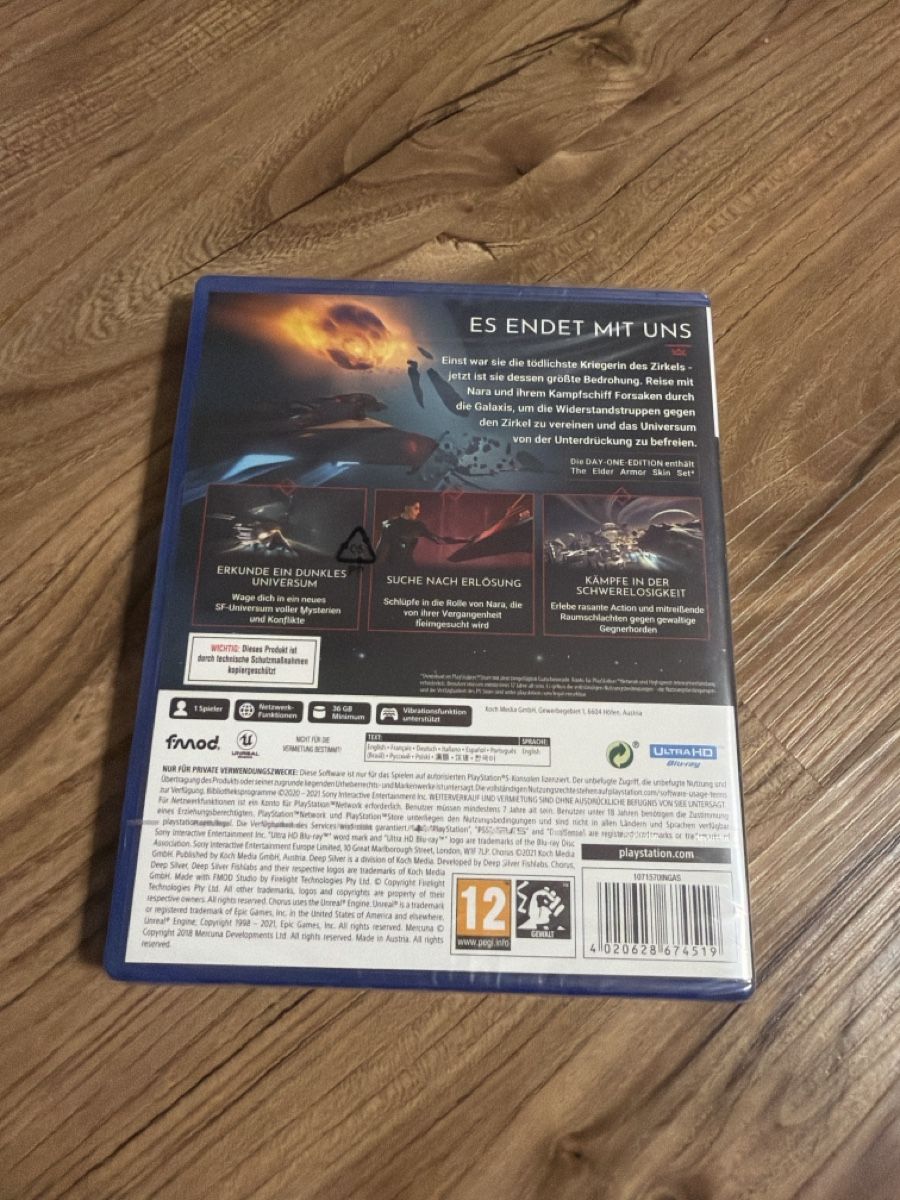 Sony Jeux: CHORVS Day One Edition PS5 Spiel – Neuf avec emballage d'origine à Oftringen par HaMi91 1
