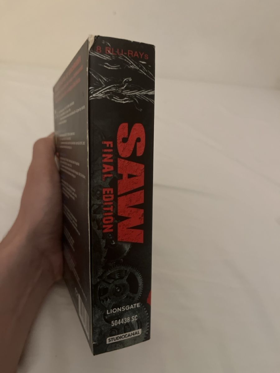 Tutti i DVDs: SAW Final Edition Blu-ray Box 8- Disc Set – Usato da Sargans venduto da pat_lqj7 2