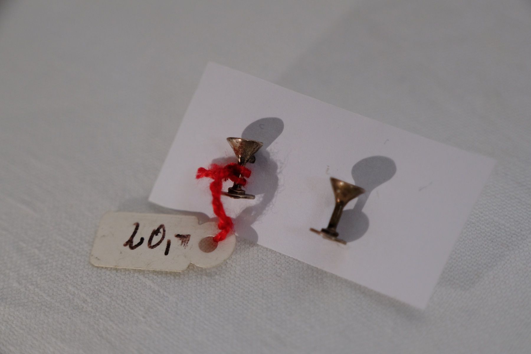 Orecchini pendenti & Orecchini a lobo: Silber 925 Ohrstecker/Anstecker - Sterling Martini Glas – Nuovo e nell'imballaggio originale da Fribourg venduto da Silver_Wat 1