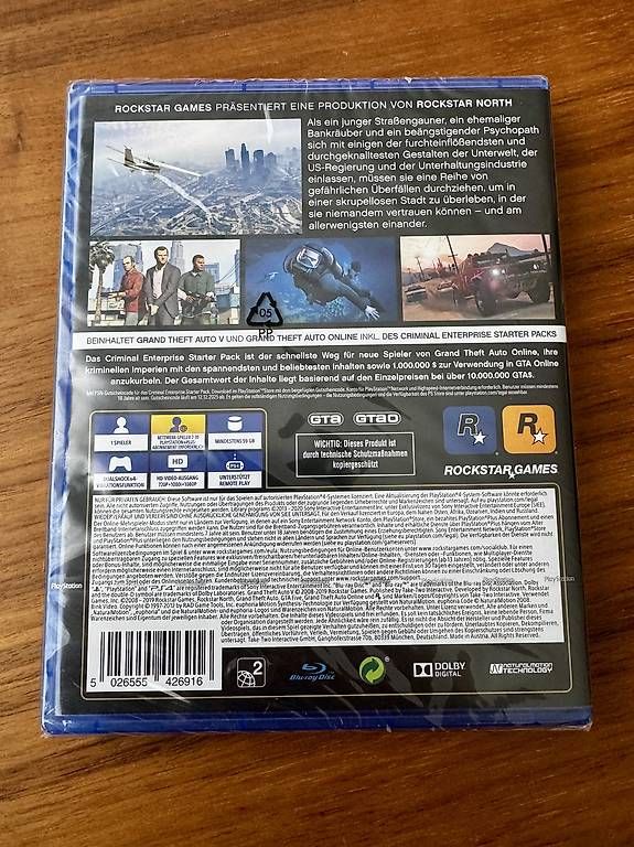 Sony Spiele: Grand Theft Auto 5 / Original Verpackt – Gebraucht aus Aesch BL von Berni_22 1