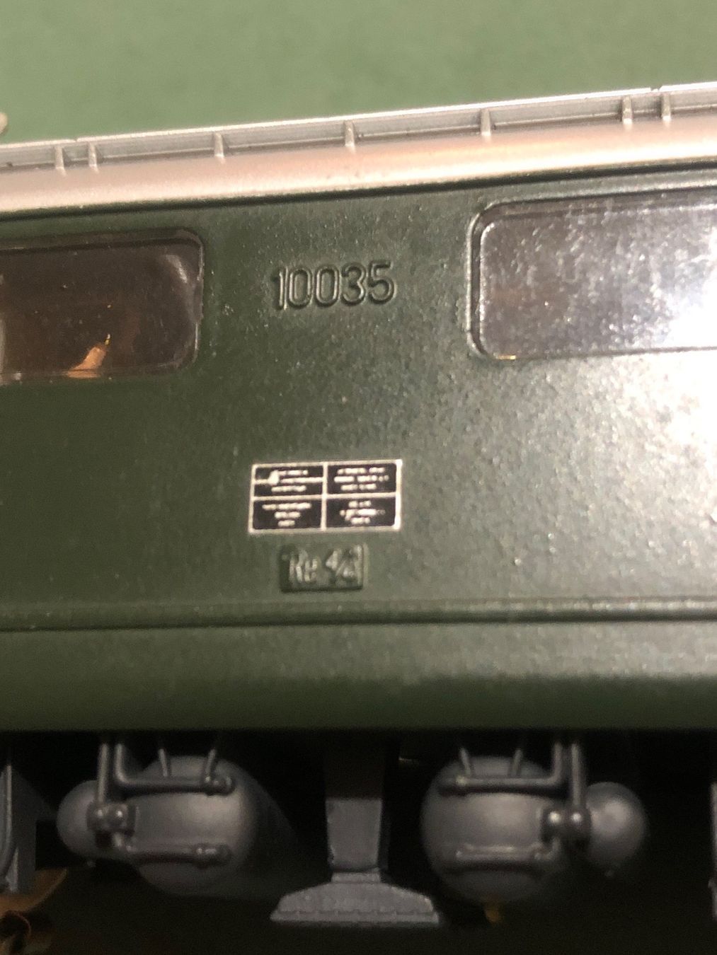Hag Modelleisenbahnen: HAG 221 OVP SBB Re 4/4 I 10035 Biel Piko Sounddecoder – Gebraucht aus Zürich von empankin1968 6