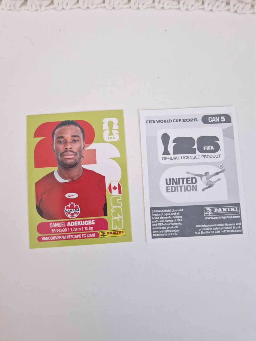 Panini Sammelbilder & Trading cards: Panini Sticker CAN5 – Neu (gemäss Beschreibung) aus Stüsslingen von white_angel86