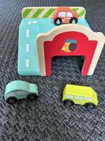 Wooden Car Garage & Cars Toy Set - Fun for Kids!