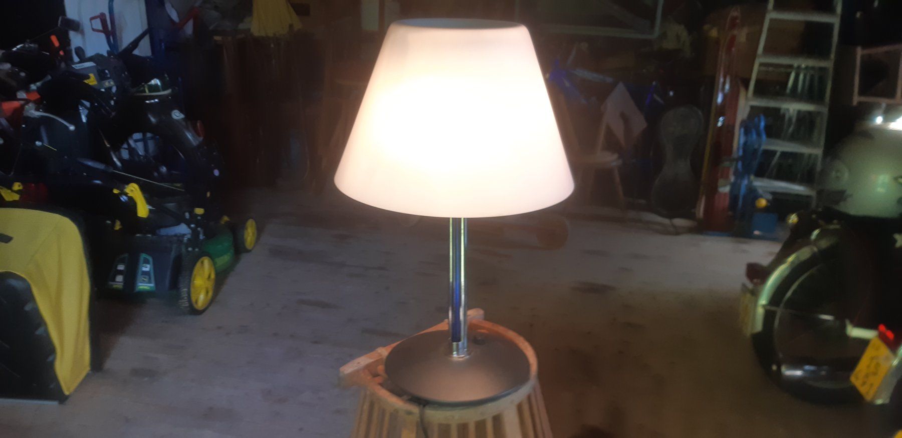 Lampade: Wunderschöne schwere Tischlampe – Usato da Wolfhalden venduto da Quiria68 2