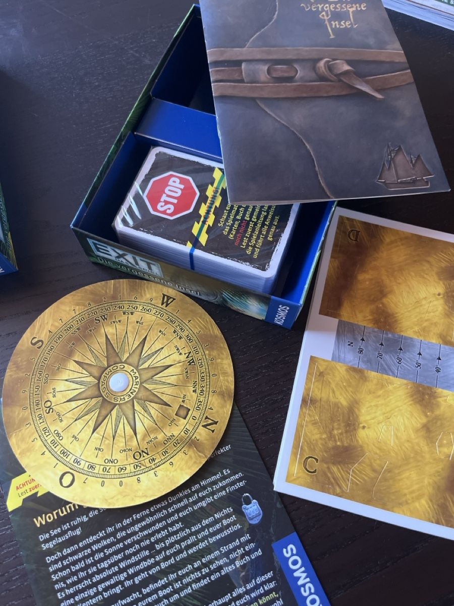 Kosmos Giochi: EXIT Die vergessene Insel – Nuovo e nell'imballaggio originale da Einsiedeln venduto da sandramon 2