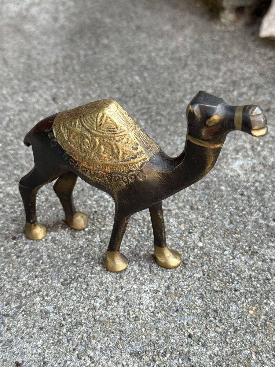Figuren: Vintage Bronzefigur Kamel Figur Bronze – Gebraucht aus Konolfingen von petzipetz 1