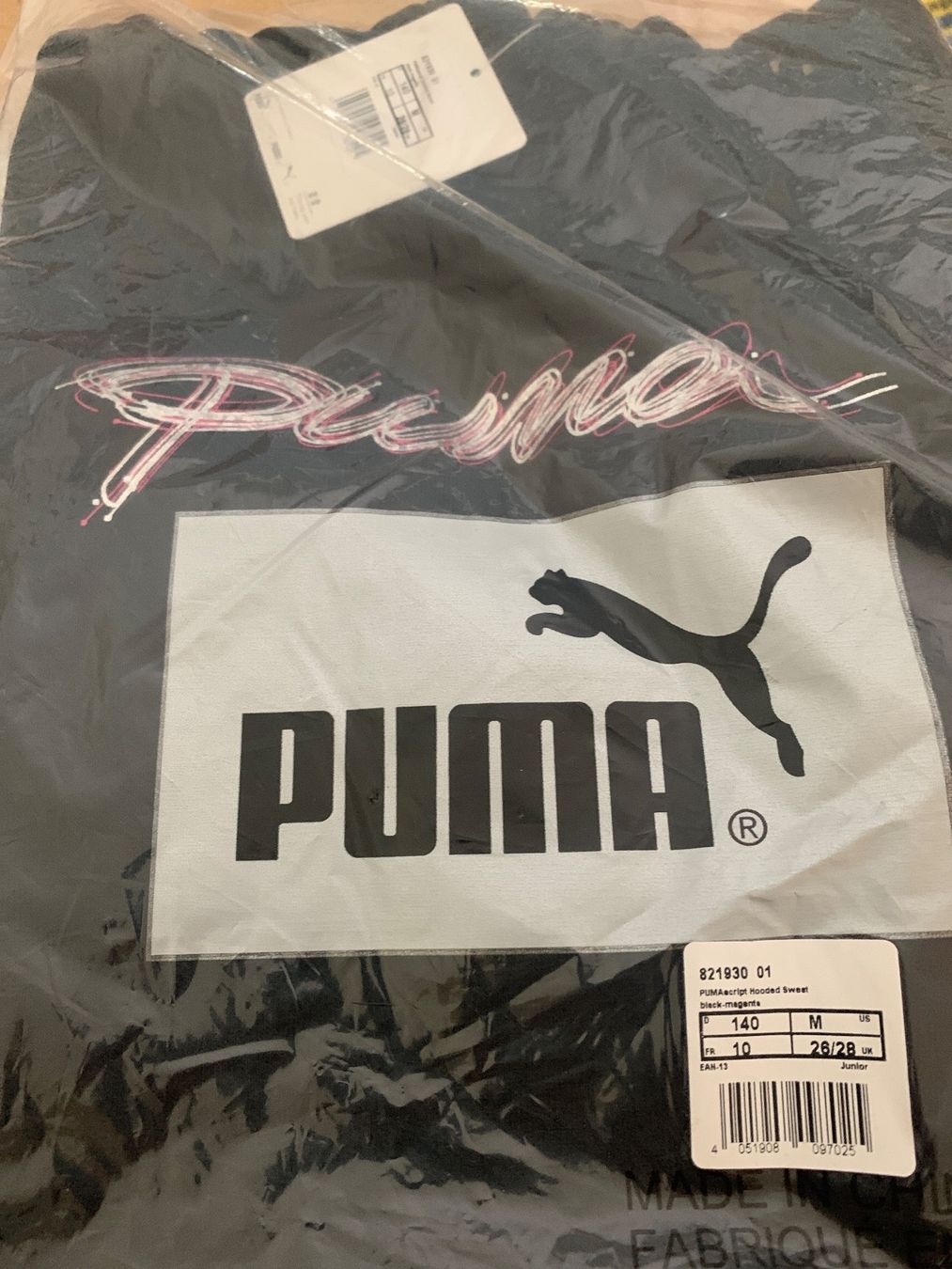 Puma Maglioni & Felpe: Puma Mädchen Kapuzenhoddy – Nuovo e nell'imballaggio originale da Spreitenbach venduto da joo84 1