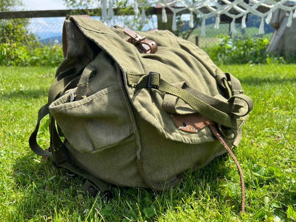 Vintage Rucksack - Canvas (Gebraucht) in Walzenhausen für CHF 32 – mit ...