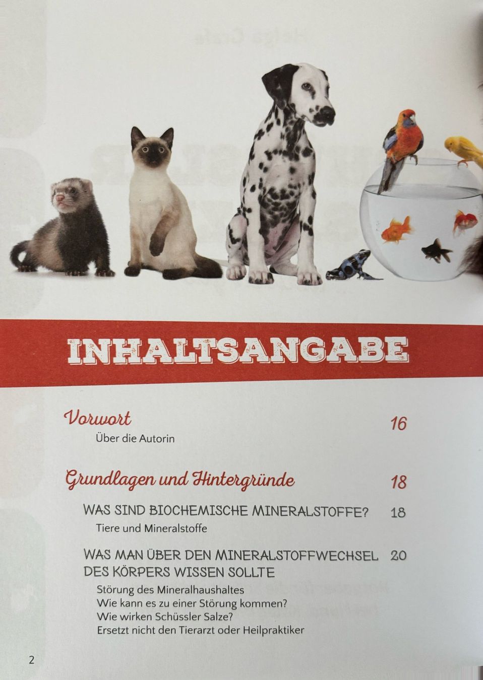Bücher: Grafe Helga, Schüssler Salze ...... tierisch gut – Gebraucht aus Sarnen von Livres 2