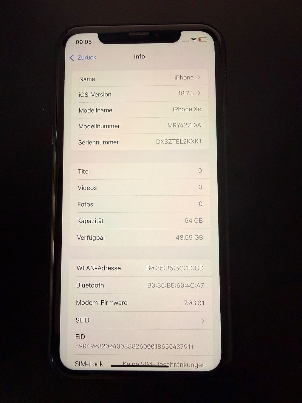 Apple Telefoni cellulari / Smartphones: Apple iPhone XR 64GB – Usato da Bassersdorf venduto da dangadang 1