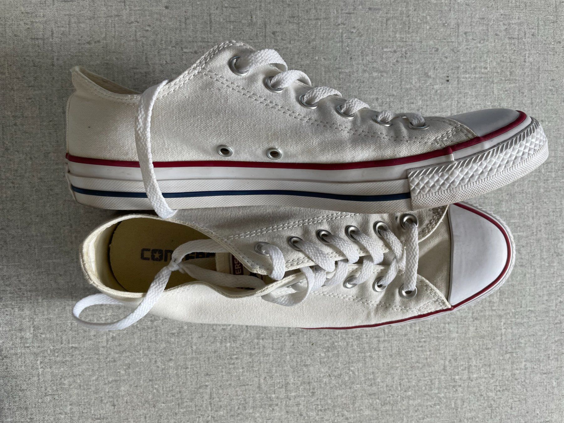 Scarpe da uomo: Schuhe 5 Paar Converse, Superdry, Pier one, Digel – Usato da Kappelen venduto da Waloga 2
