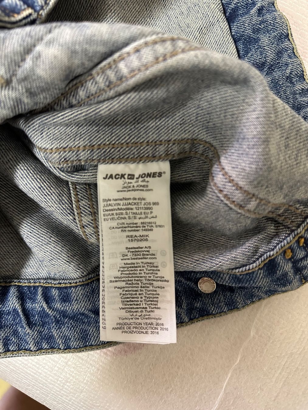 Jack & Jones Giacche: JACK & JONES Jeansjacke grösse S – Usato da Thun venduto da jeff070 4