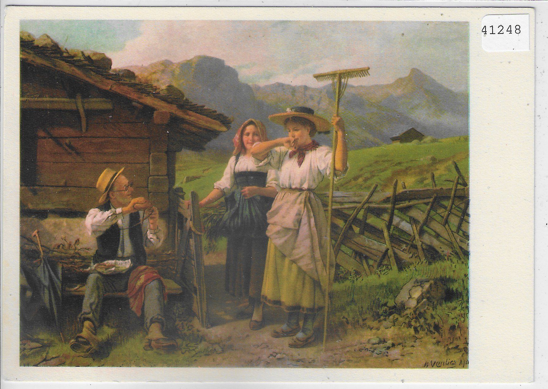 Cartoline postali: Benjamin Vautier - Der galante Professor – Usato da Ettingen venduto da Kartenplanet