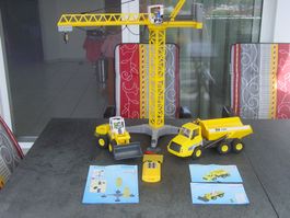 Playmobil Baumaschinenkonvolut 5466, 5468, 5469