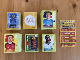 475 VERSCHIEDENE PANINI STICKER - WM 2026 