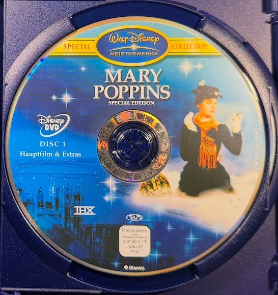 Alle DVDs: 1 DVD  & 1 CD DISC  MARY POPPINS - SPECIAL EDITION – Gebraucht aus Wisen von gigisna 1