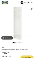 PAX Anbauelement Endteil weiss  neu OVP