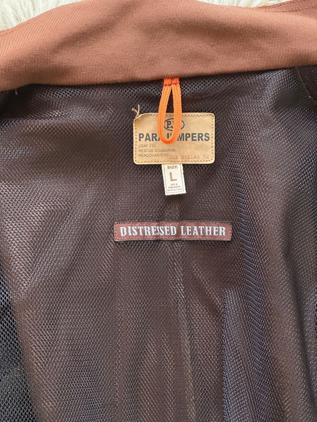 Parajumpers Giacche: PJS Lederjacke Parajumpers M-L – Usato da Wil SG venduto da WilSG9500 7