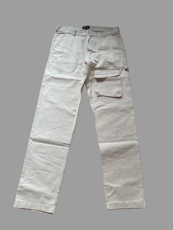 Beige Cargohose
