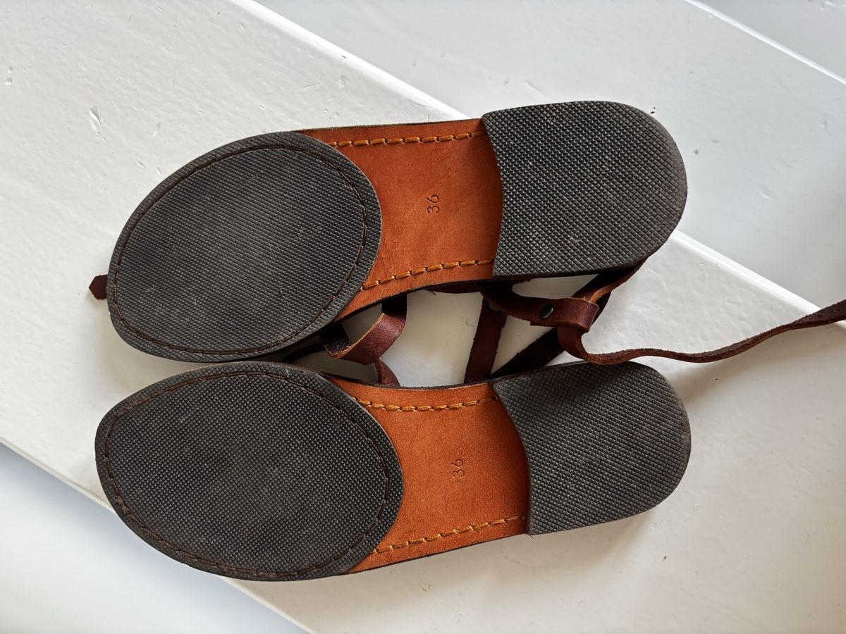 Maison Scotch Damenschuhe: Maison Scotch Sandalen Leder Grösse 36  – Neu (gemäss Beschreibung) aus Stäfa von InesBo 2